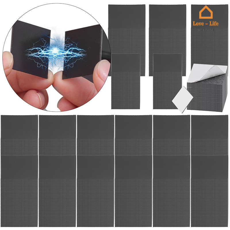 20 ชิ้นปฏิบัติประหยัดพื้นที่ภาพสติกเกอร์แม่เหล็กคงที่-บ้านอเนกประสงค์คีย์โปสการ์ดการจัดเก็บตู้เย็นแพทช์