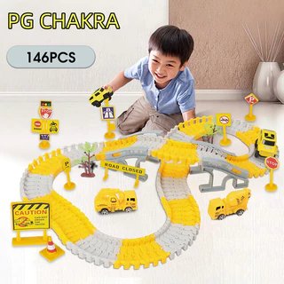 ของเล่นเด็ก รถแม็คโคร รถไฟราง ชุดรถไฟของเล่น รถไฟ ชุดใหญ่ สร้างเสริมพัฒนาการเด็ก ของเล่นสำหรับเด็ก ​kids DIY toy