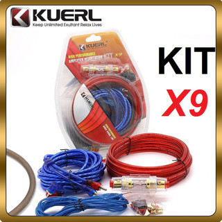 Paket Kabel Audio Mobil Full Set Instalasi Sound System Mobil Car Audio Speaker Subwoofer 12 Inch 10ga Kabel Daya Kuerl