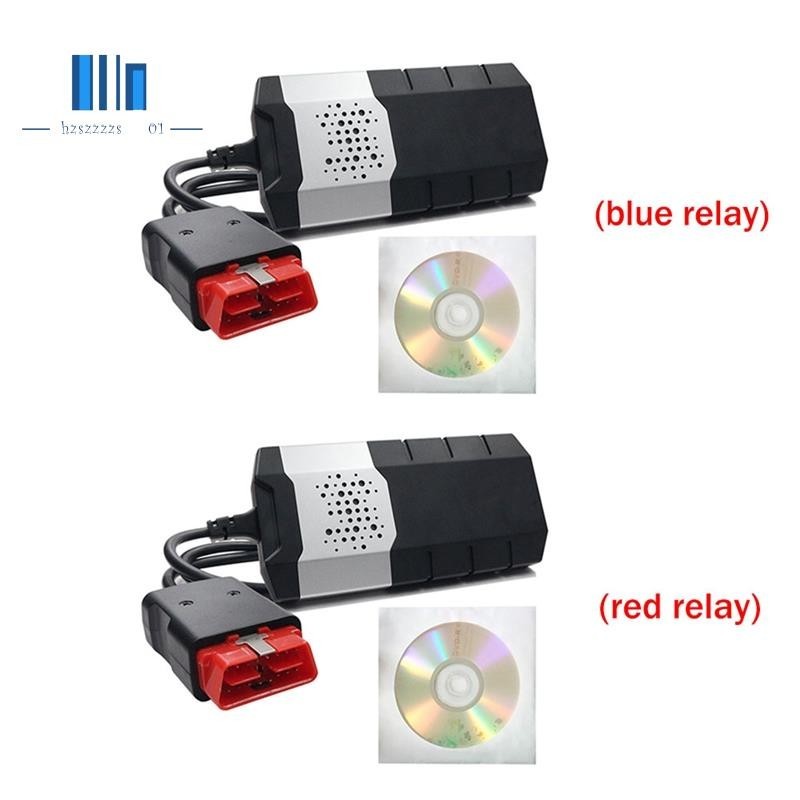 『hzszzzzs01』V9 สําหรับ DS150E OBD VCI 2017.R3 TCS Pro OBD2 เครื่องมือวิเคราะห์ พร้อมบลูทูธ สําหรับสแ