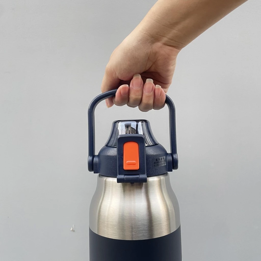 ขวดนำ้ DODGE สแตนเลส316 1300ml/1700ml แท้งค์เก็บอุณหภูมิ มียางรองก้นขวด กระติกน้ำเก็บความเย็น thumbnail 4