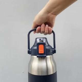 ขวดนำ้ DODGE สแตนเลส316 1300ml/1700ml แท้งค์เก็บอุณหภูมิ มียางรองก้นขวด กระติกน้ำเก็บความเย็น