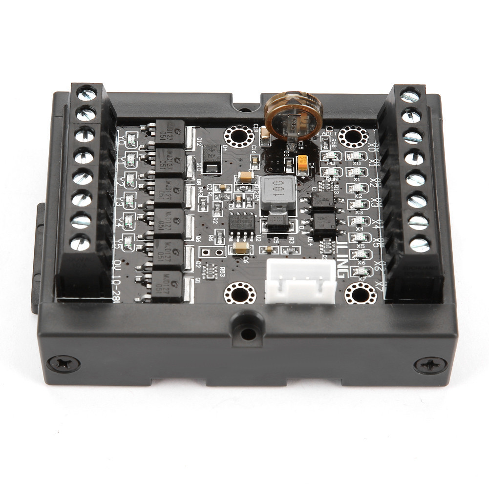 Mootea Relay Module PLC Industrial Control Board FX1N-14MT Programmable