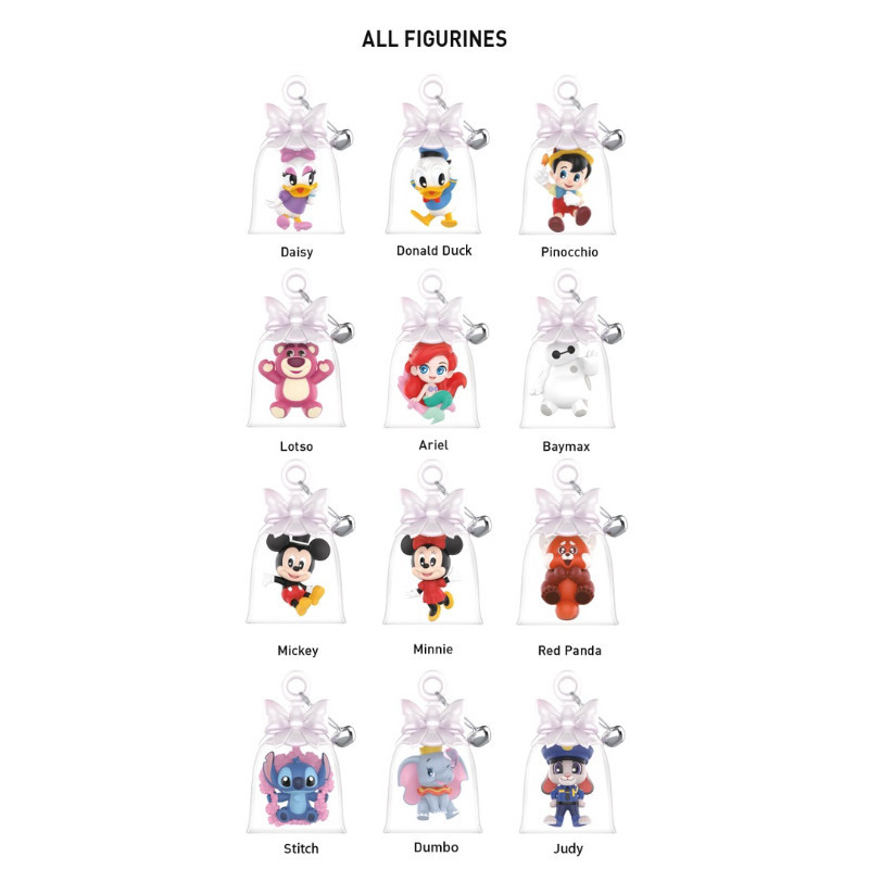 (พร้อมส่งจากไทย) POP MART Disney 100th anniversary Bell Series เลือกตัว เช็คการ์ด ไม่แกะตัว พร้อมส่ง