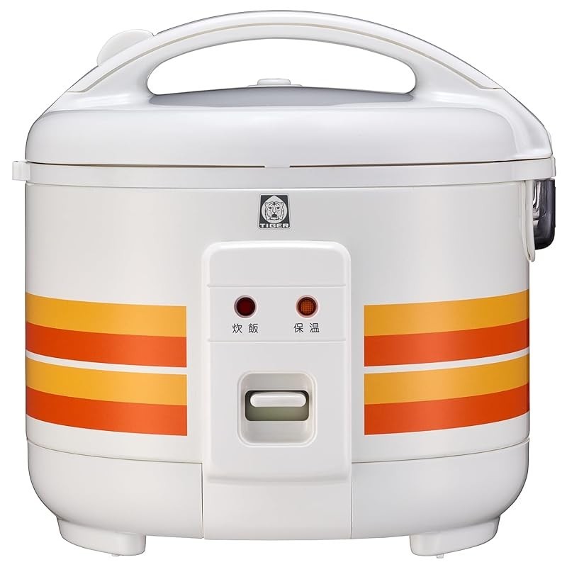 【Direct from Japan】Tiger Magic Flask (TIGER) Rice Cooker 3 Cups WEB Limited Edition 100th Anniversary Model Reproduction Retro Pattern Orange Stripe JNP-T055WO