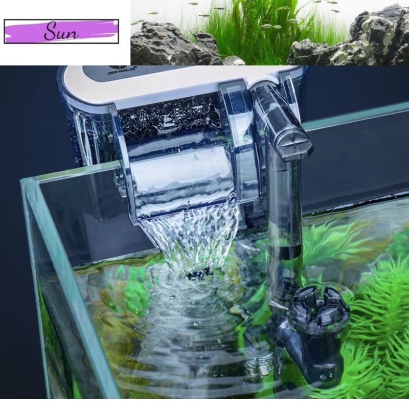 ตัวกรองน้ําตกสําหรับพิพิธภัณฑ์สัตว์น้ําและตู้ปลาขนาดเล็ก JENECA XP 03 - XP 06 (พร้อมกรอง Scum)