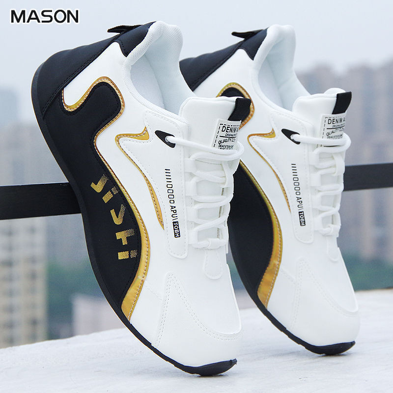 Mason รองเท้ากีฬา รองเท้าหนัง กันน้ํา กันลื่น อเนกประสงค์ สําหรับผู้ชาย