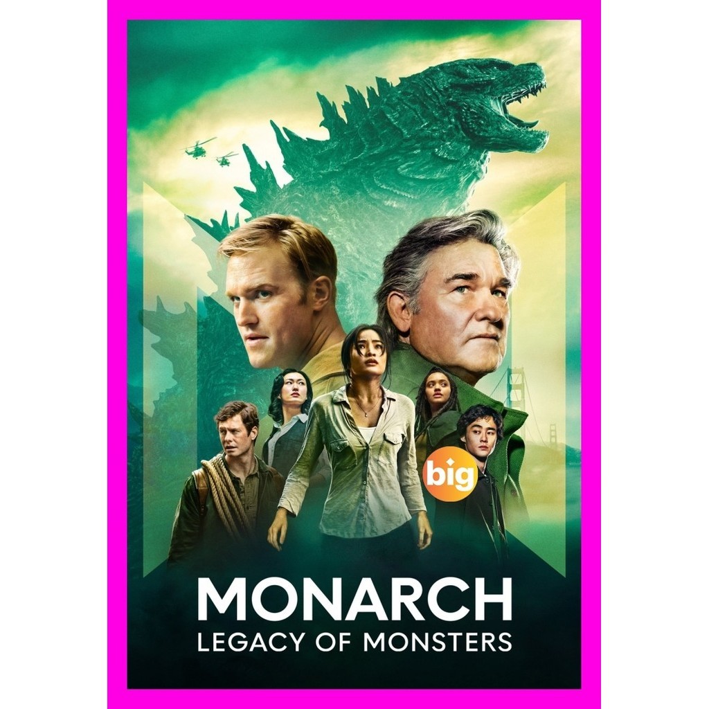 DVD ซีรีส์ฝรั่ง Monarch Legacy of Monsters (2023) 10 ตอน หนังใหม่ เสียง อังกฤษ | ซับ ไทย