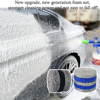QWISTZO 1 ชิ้นตาข่ายหัวฉีด,หิมะโฟม Lance อะไหล่ 3000 PSI Orifice หัวฉีดเคล็ดลับ, Richer Lather สําหรับเครื่องซักผ้าแรงดันสูง Multi-layer โฟม Maker กรอง