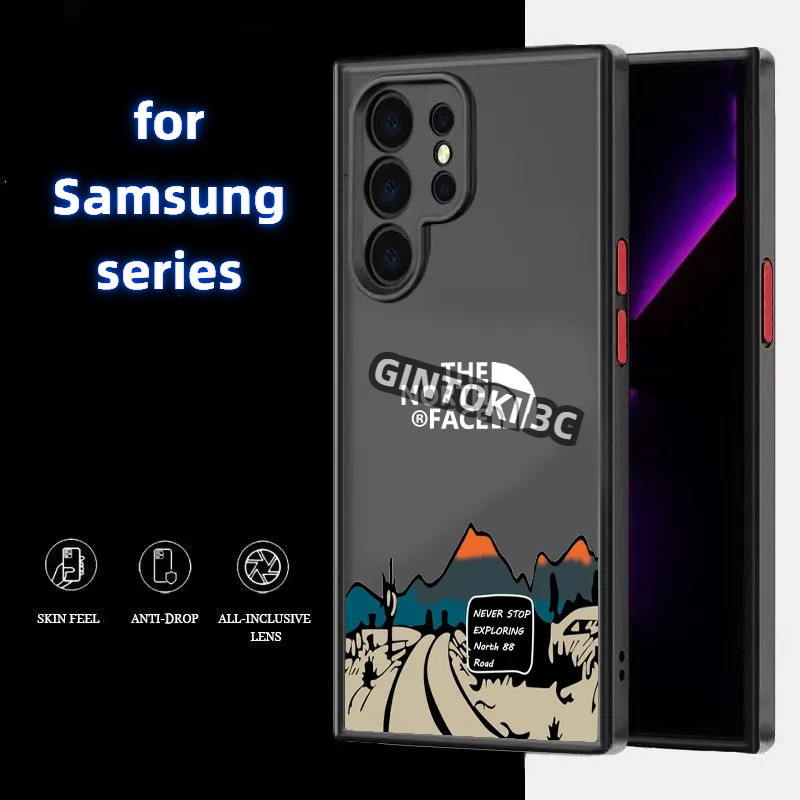 เคสโทรศัพท์มือถือแบบแข็ง ผิวด้าน กันกระแทก กันรอยกล้อง สําหรับ Samsung Galaxy S24 Ultra S23 Ultra S22 Plus S21 FE S20 FE