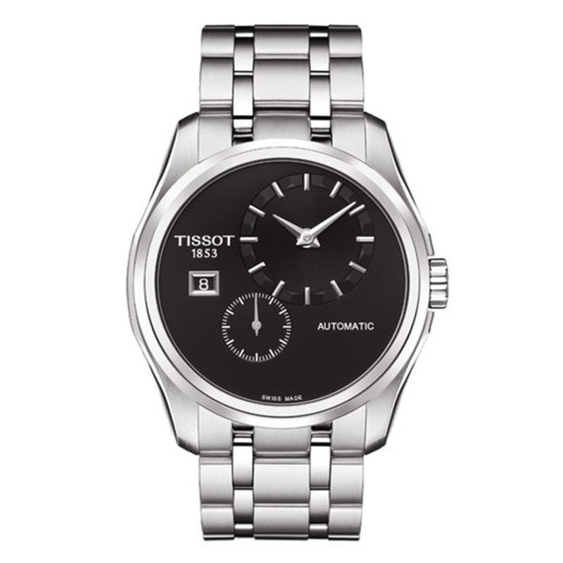Tissot Classic Series นาฬิกาผู ้ ชาย Automatic Mechanical Men 's Watch Black Disc Gift