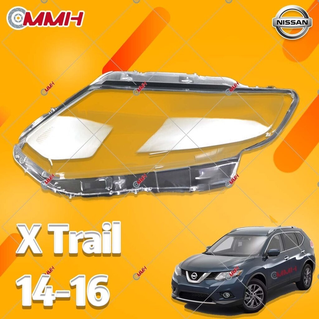 ฝาครอบเลนส์ไฟหน้า สําหรับ Nissan x-trail xtrail x trail T32 (2014-2016) เลนส์ไฟหน้า ฝาครอบเลนส์ไฟหน้