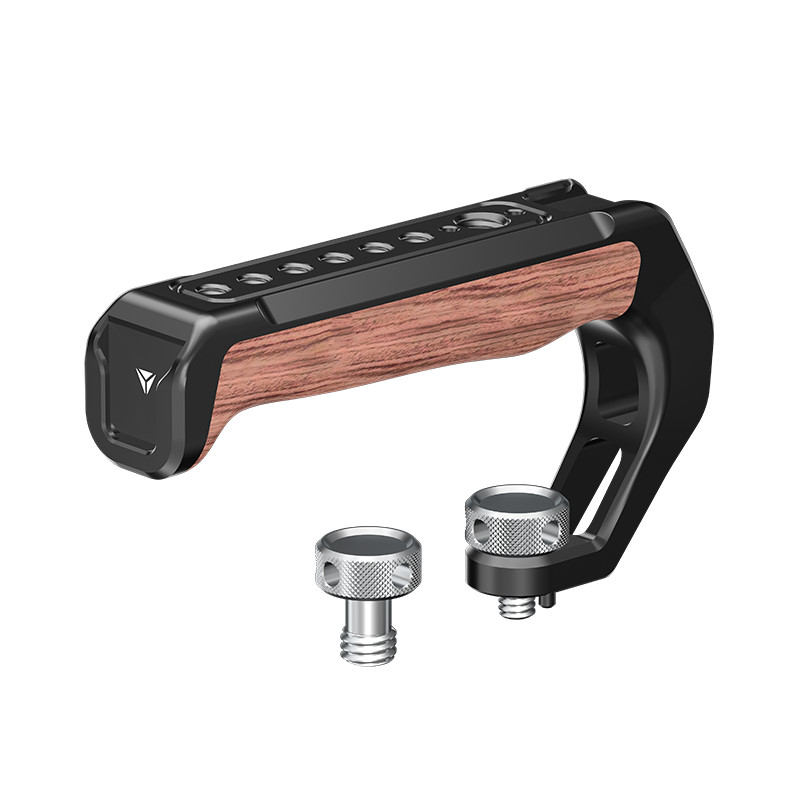 Feichao อลูมิเนียมอัลลอยด์สากล 1/4 Arri ตําแหน่งสกรูไม้สําหรับ Smog/หัวเหล็ก 3/8 กล้องกรงยก Handle