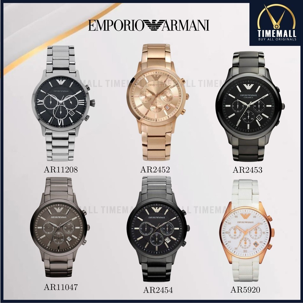 TIME MALL นาฬิกา Emporio Armani OWA288 นาฬิกาข้อมือผู้หญิง นาฬิกาผู้ชาย แบรนด์เนม  Brand Armani Watc