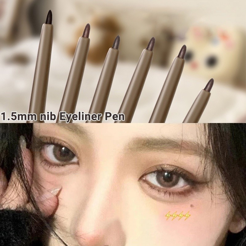 ปากกาอายไลเนอร์เจล เนื้อแมตต์ กันน้ํา แห้งเร็ว ติดทนนาน สีสันสดใส