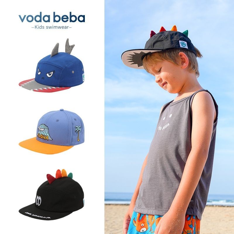 VODABEBA หมวกเบสบอลเด็ก 3-14ปี ระบายอากาศได้ดี หมวกแฟชั่นเด หมวกเบสบอล กันแดด ปรับได้ แฟชั่นฤดูร้อน สําหรับเด็กผู้ชาย