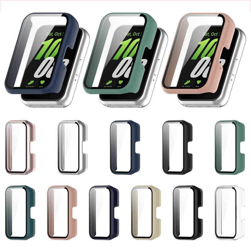 Samsung galaxy fit 3 เคส เคสแข็ง PC หลากสี สําหรับ Samsung galaxy fit3 Samsung galaxy fit 3 smart watch Shell Protector SM-R390