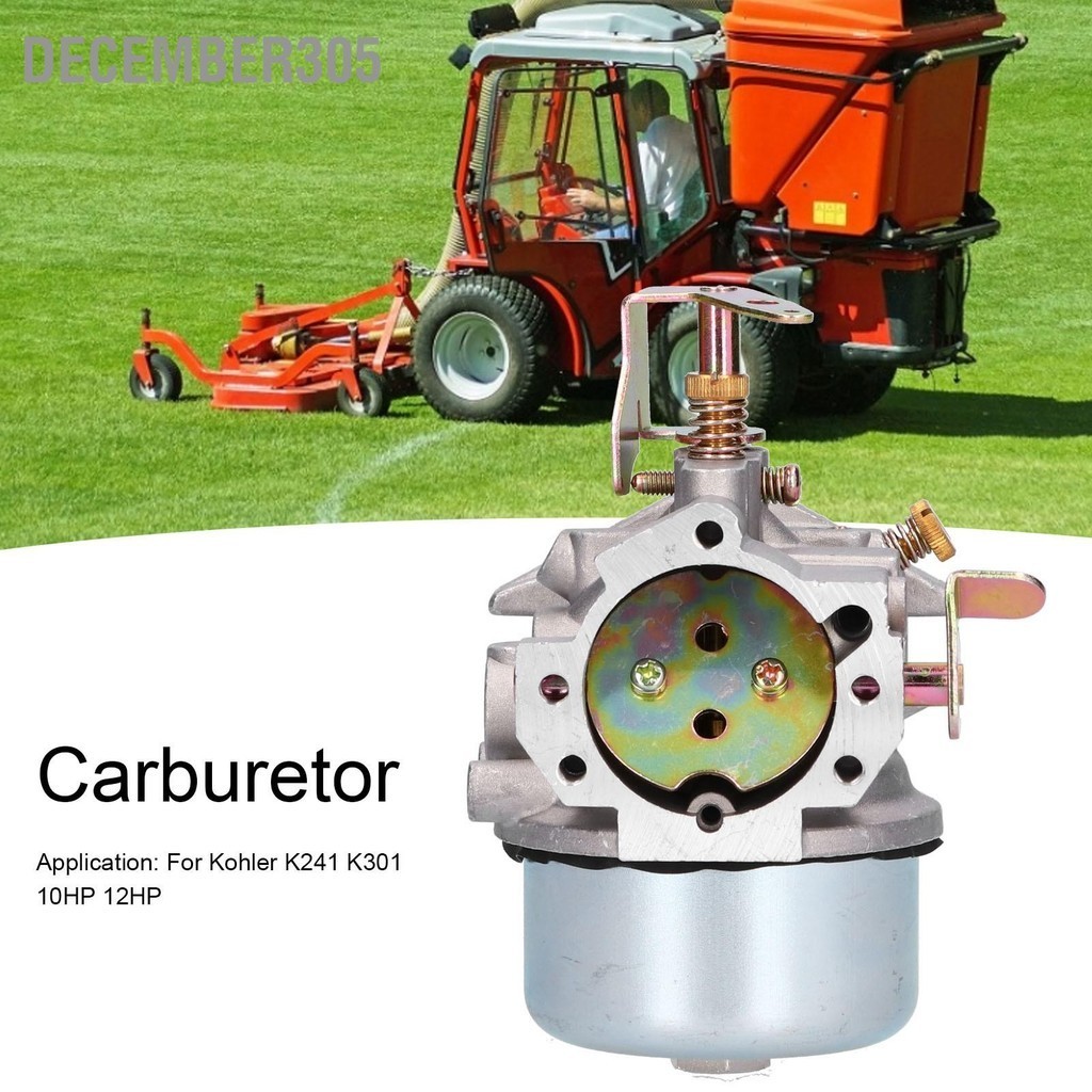 December305 ปะเก็นคาร์บูเรเตอร์ชุดเครื่องตัดหญ้า Carb เปลี่ยนสำหรับ Kohler K241 K301 10HP 12HP