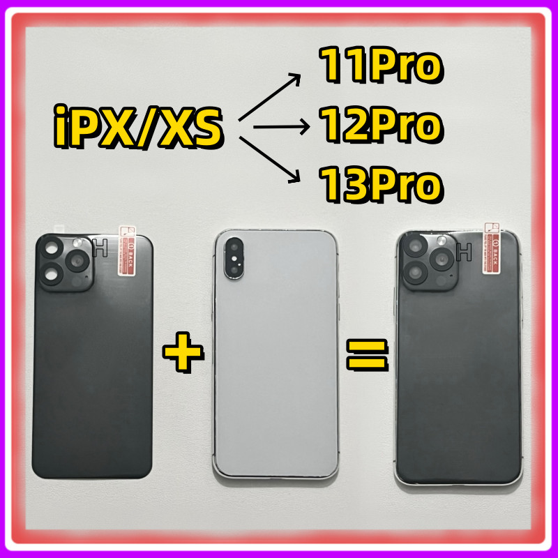 ฟิล์มป้องกันเลนส์กล้องด้านหลัง สําหรับ iPhone X XS เป็น iPhone 11Pro 12Pro 13Pro 14Pro 15Pro