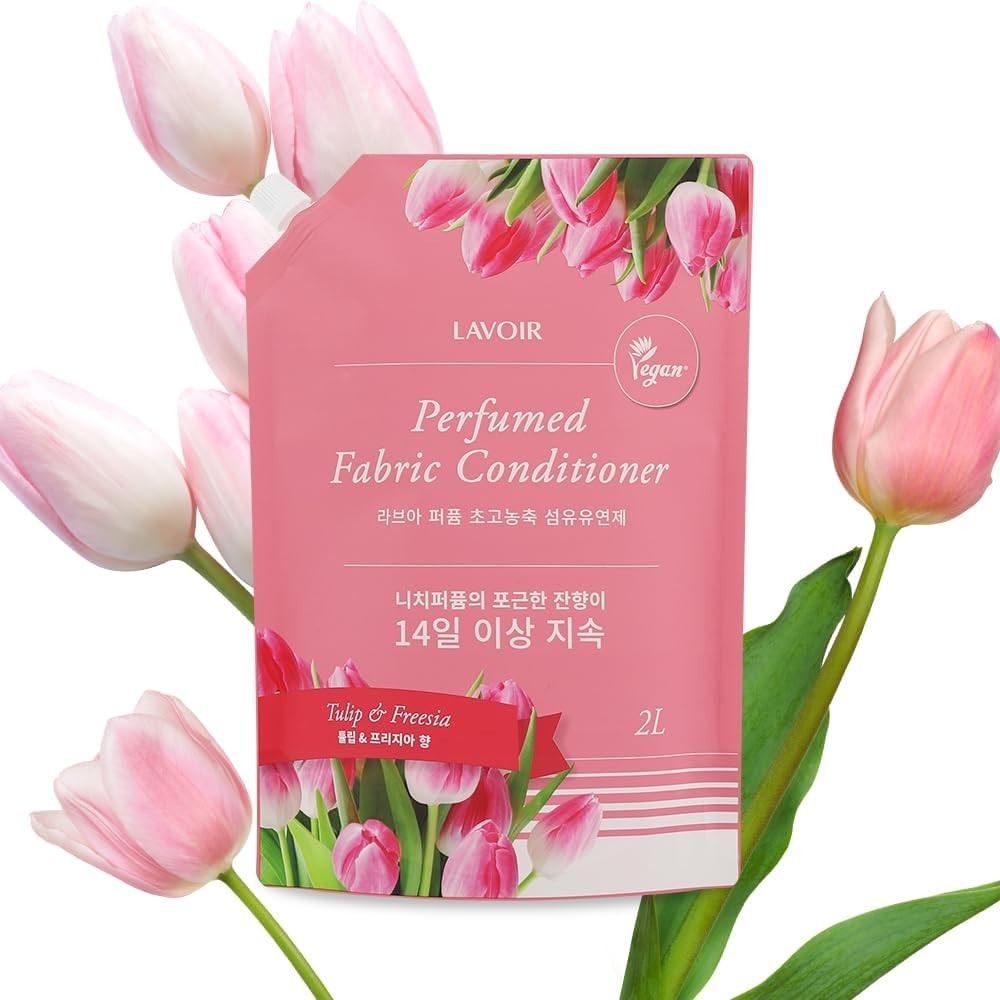 LAVOIR Lavoir Perfume Ultra-High Concentration Softener 2L: Tulip & Freesia (Tulip & Freesia)