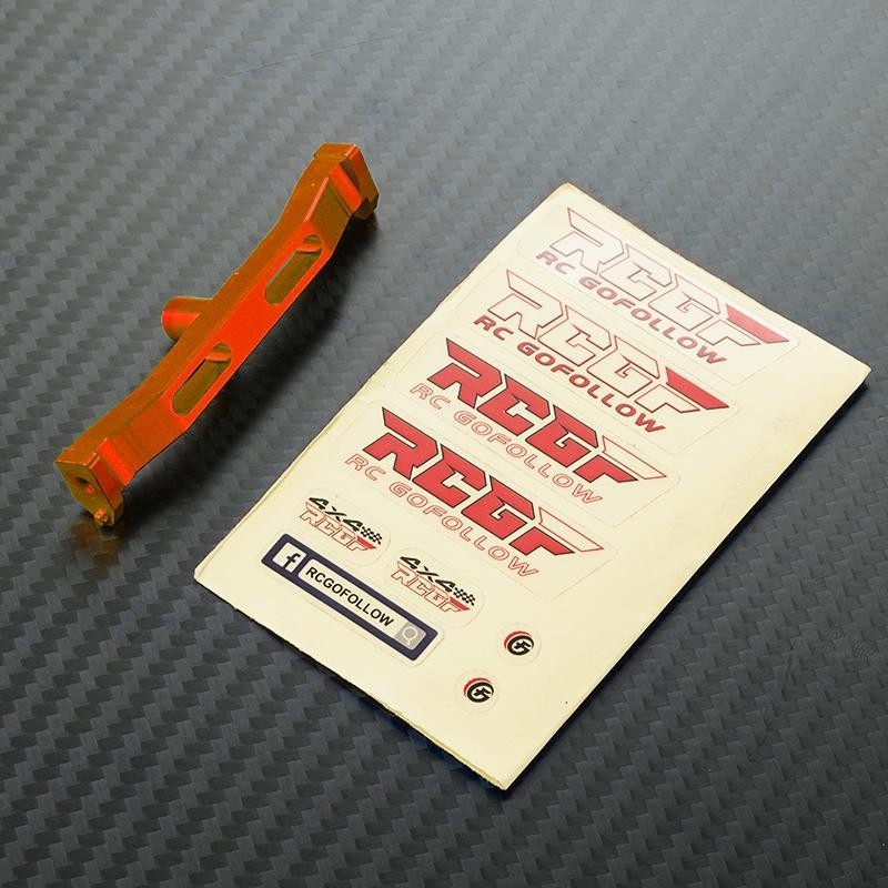 1/2 อลูมิเนียมคานด้านหน้าข้ามกรอบรั้งสําหรับ 1/10 Axial Scx10 Crawler ปรับปรุงประสิทธิภาพ