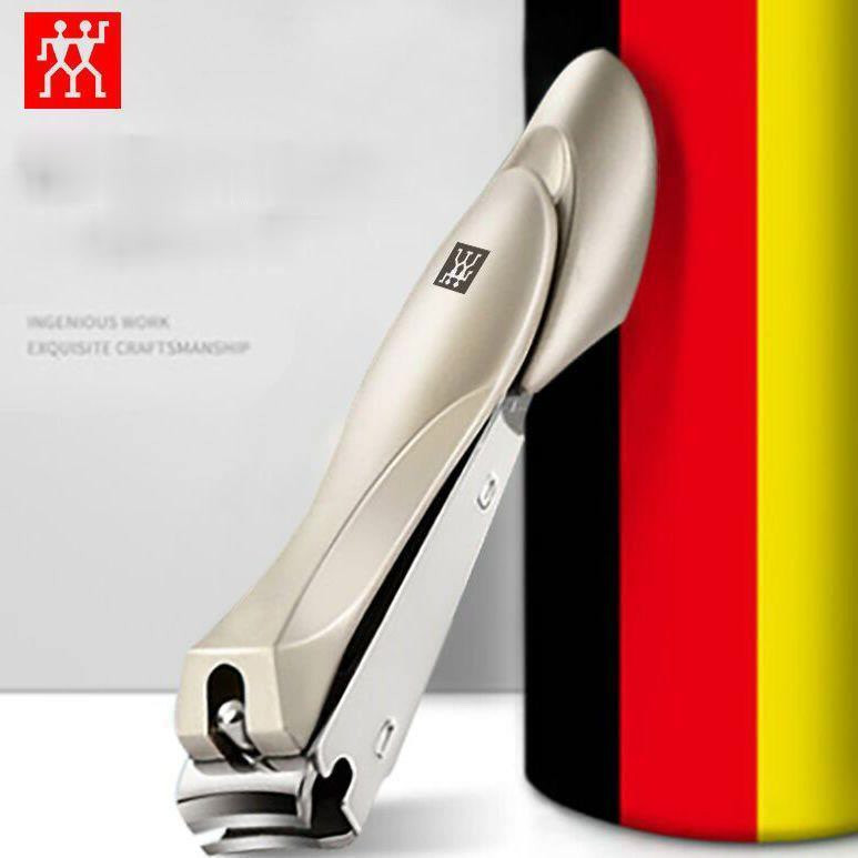เยอรมนี Zwilling เล็บตัดชุดให้ของขวัญเล็บกรรไกร Splash หลักฐานครัวเรือนเล็บกรรไกรตัดเล็บร่องคงทน
