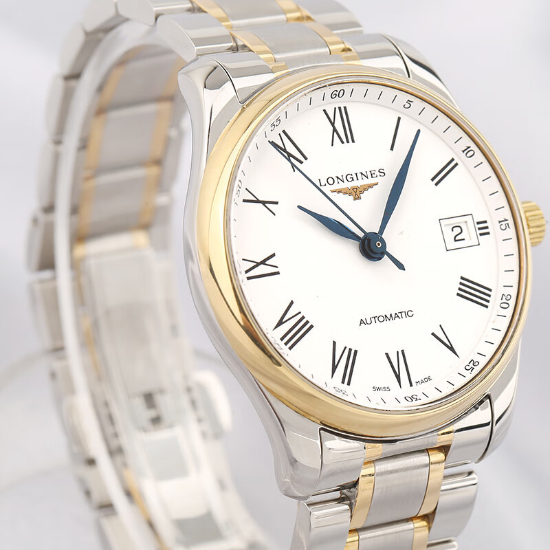 Longines LONGINES Golden Master Series L2.518.5.11.7 นาฬิกาข้อมืออัตโนมัติ 36 มม. สําหรับผู้ชาย