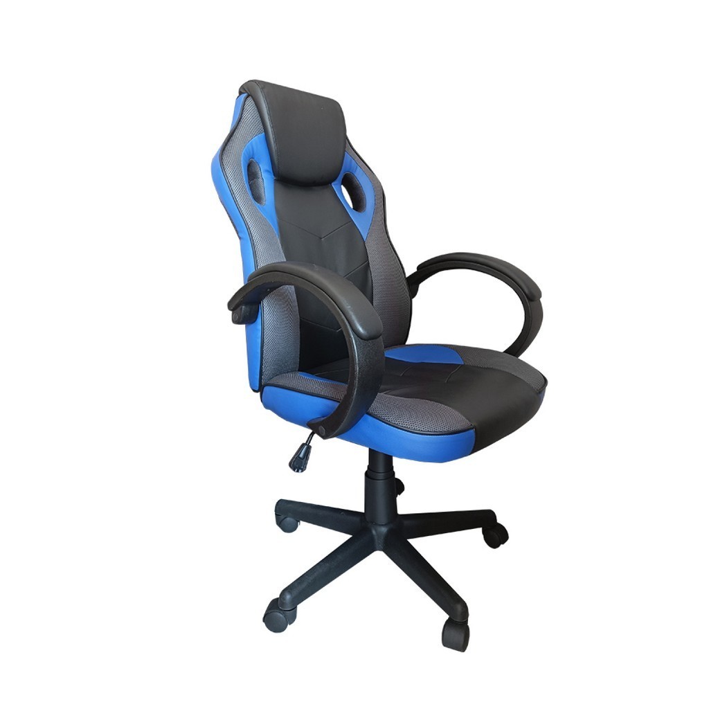 LOCAL789 SMITH เก้าอี้เล่นเกม รุ่น DJ001BL ขนาด 63x68x116ซม.  สีนํ้าเงิน ร้านอยู่ในไทย