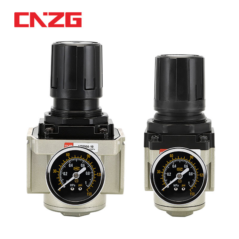 SMC AR Pressure Regulator Valve ตัวปรับคุณภาพลม ขนาด 2 หุน - 1 นิ้ว การระบายลมตั่งแต่ 550-8000 Min/L