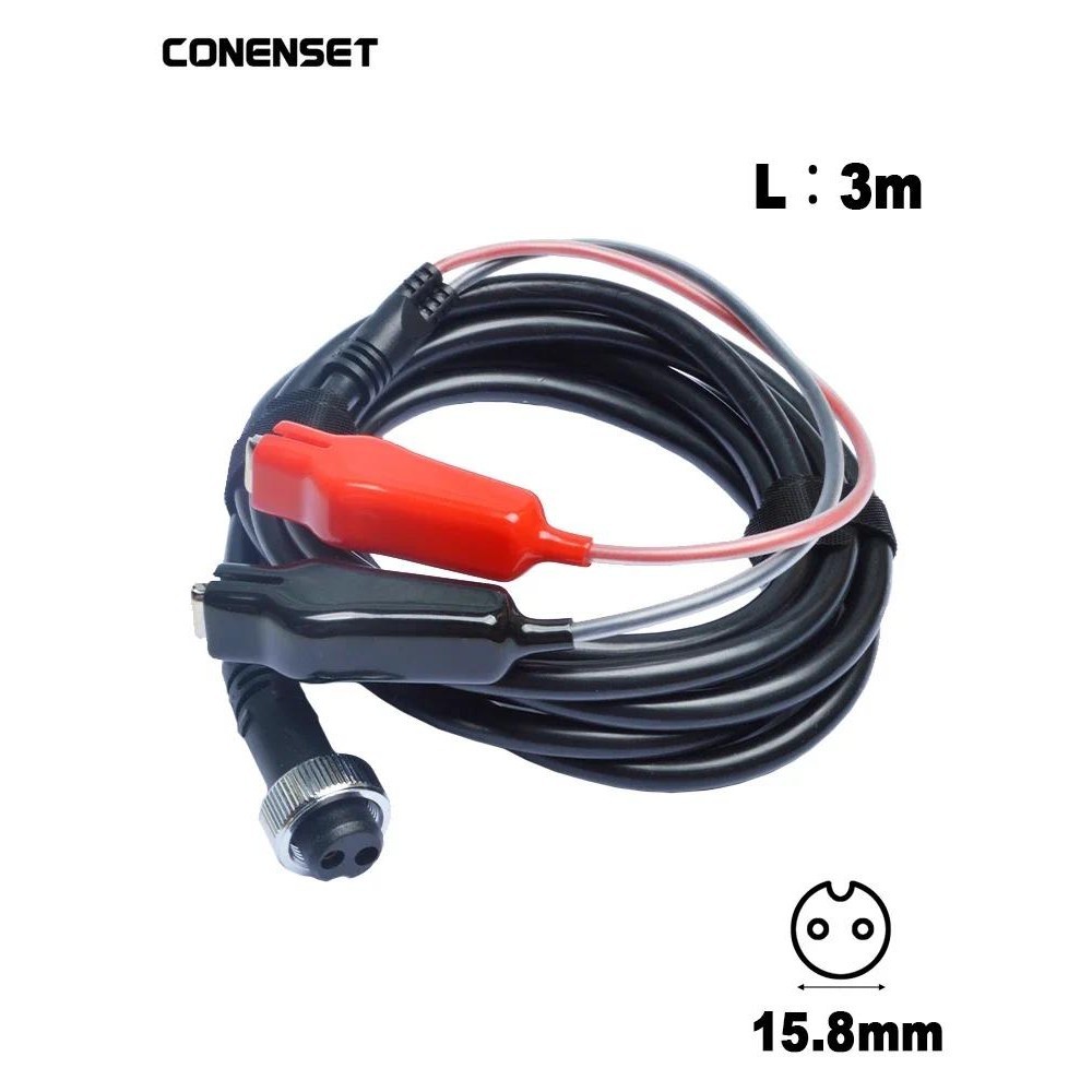 9.8FT 300 ซม.สําหรับ Daiwa 800MJS 800J 800MJ 800MJ 1200J 1200MJ 1200MJ ไฟฟ้า Reels Series สายไฟ