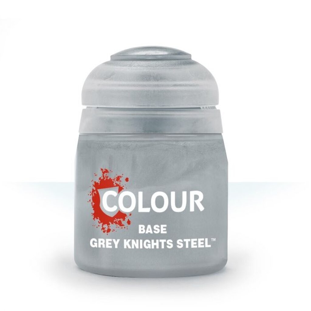 วอร์แฮมเมอร์ Citadel Base Paint: Grey Knights Steel