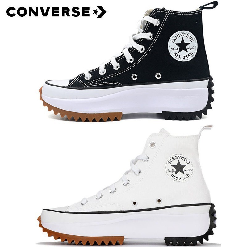 รองเท้าผ้าใบ ทรงสูง ลาย Converse Run Star Hike 1970s มี 2 สี 166800C