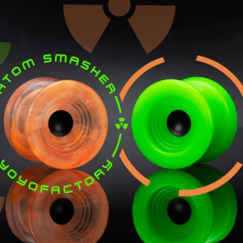 ไซส ์⭐️Yoyofactory Original Broken Atom Smasher YYF yo-yo 1A แฟนซี Dead Sleeping yo-yo อลูมิเนียมเพลาฝาครอบของเล ่ น