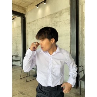 เสื้อนักศึกษาชายแขนยาวผู้ชาย