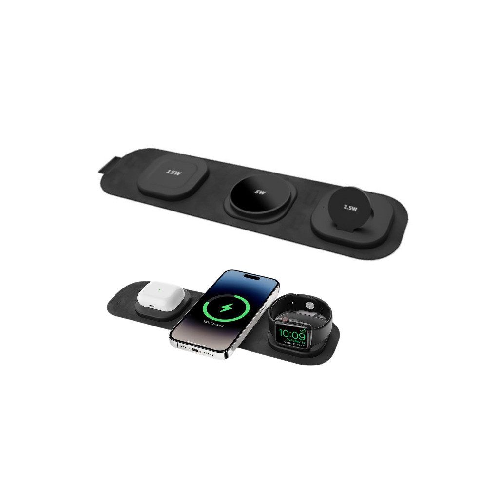 Honeywell Zest Wireless 3 in 1 Foldable Charger
