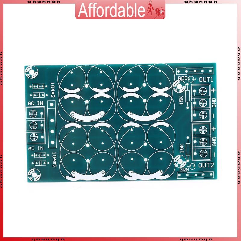 Ah Rectifier Filter Power Supply Board Dual Power เอาต์พุตขนาน PCB Bare Board