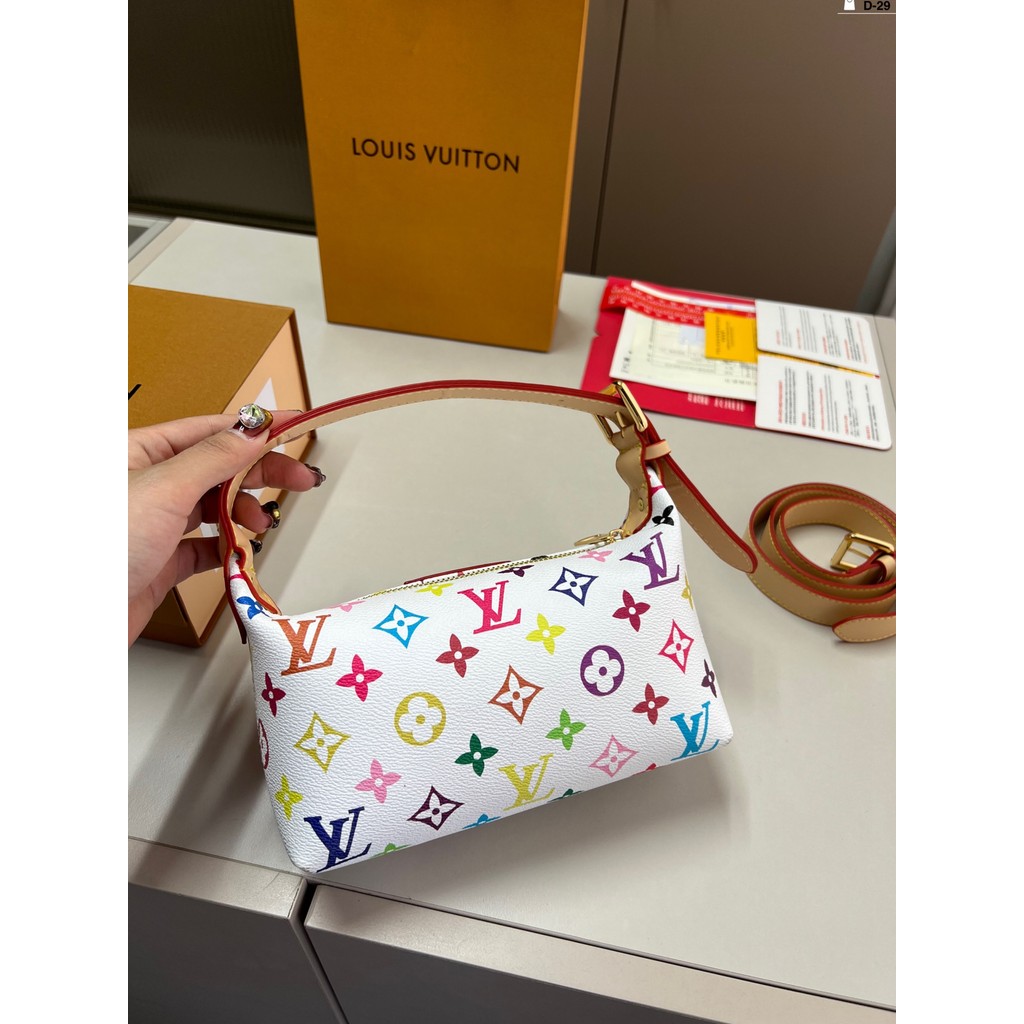 L- กระเป๋าถือ crossbody hills pochette ใหม่สําหรับผู้หญิง (พร้อมกล่อง)