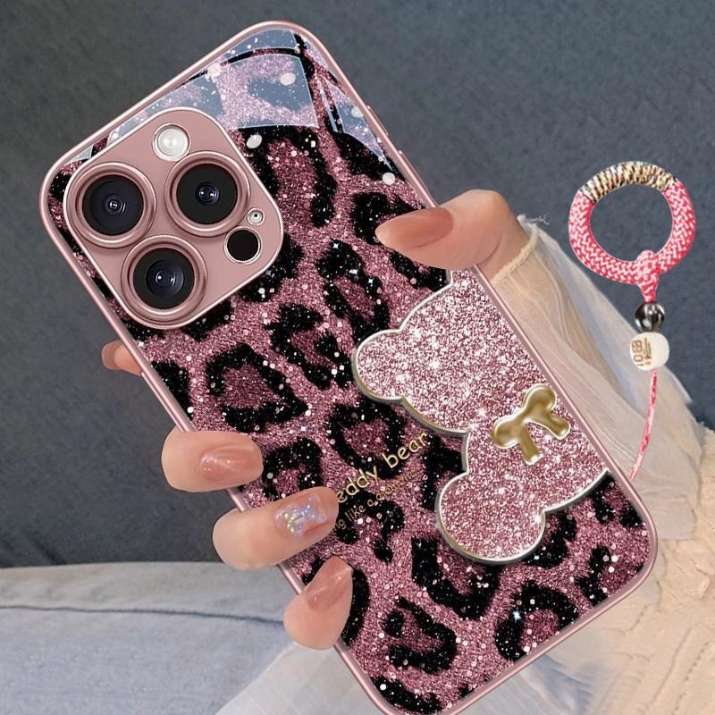 [542 คอลเลกชันคน] เสือดาวพิมพ์หมี แอปเปิล 16 เคสโทรศัพท์ ไอโฟน15มือโปร แก้ว 14 ง่าย 13 รวมทุกอย่าง 1