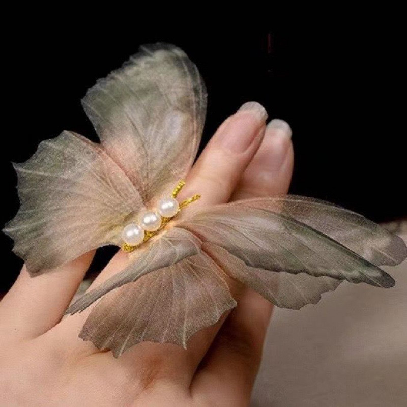 Rubuyou กิ๊บติดผม รูปผีเสื้อ แฟชั่นแฟรี่ สไตล์เรโทร สําหรับผู้หญิง เข้ากับทุกการแต่งกายแฟชั่นเครื่องประดับผม-ส่งเร็ว🚚 - รูปที่ 5