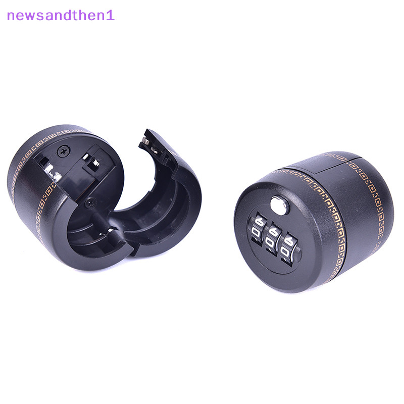 Newsandthen1 ขวดรหัสผ่านล็อคสําหรับขวดไวน์เหล้าสูญญากาศ Picks Stopper Conservation