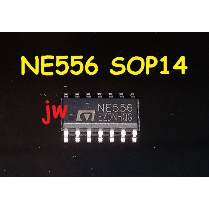 เครื่องมือชิ้นส่วน NE556N NE556 NE 556N 556 Timer dual SMD SOP 14