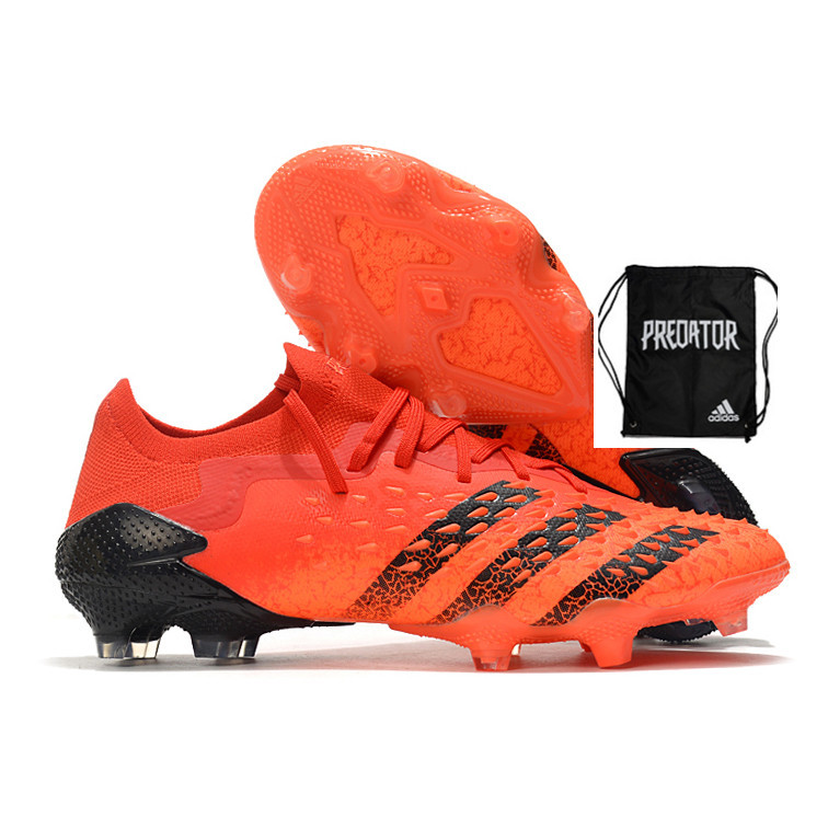 Adidas Original ready stock kasut boots football shoes soccer shoes adi FG  Predator freak.1 low soccer shoes football c