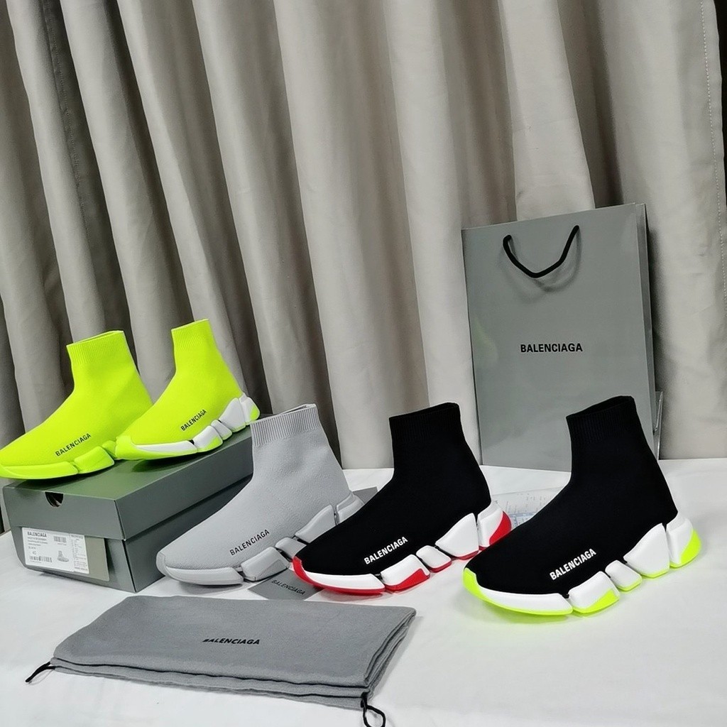 〖OFFICIAL GENUINE〗 Balenciaga SPEED 2.0 pair shoes 617239W2DB21960 WARRANTY 5 YEARS