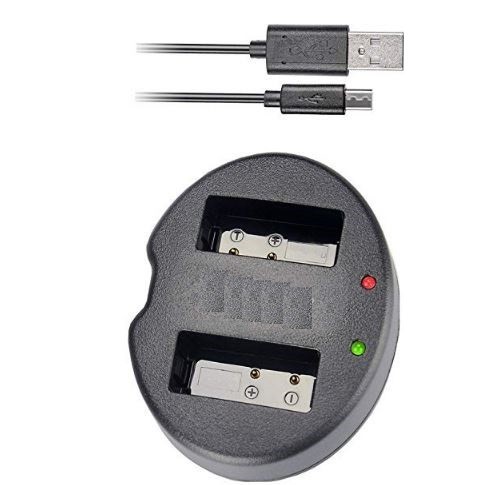 แท่นชาร์จ CHARGER DUAL NIKON EN-EL14  for Nikon EN-EL14, EN-EL14a, ENEL14, MH-24 and Nikon Coolpix P