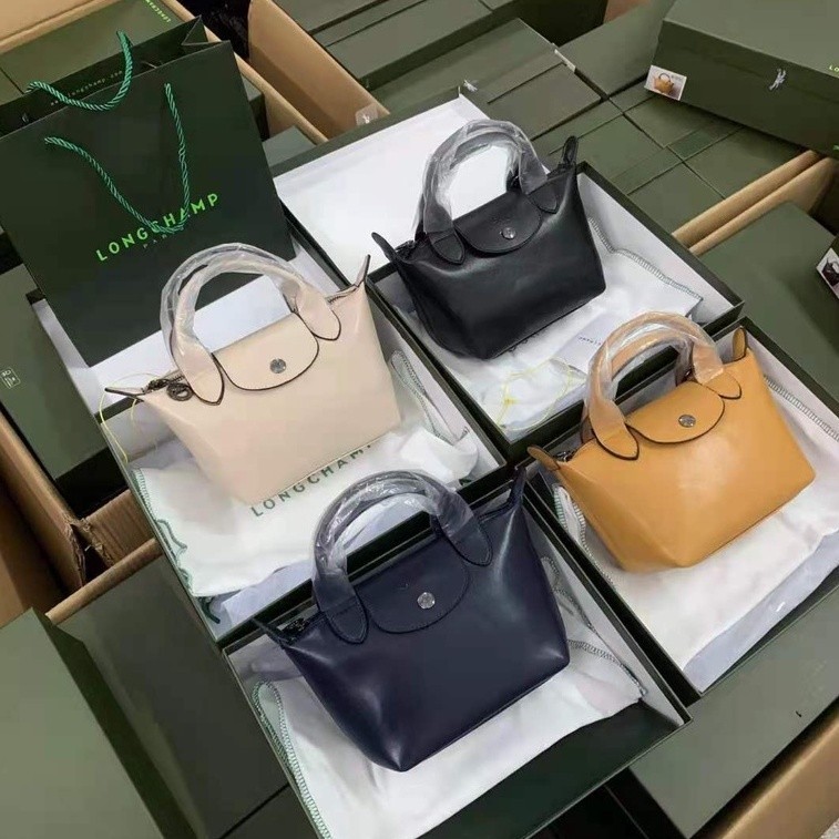 Longchamp Female Bag Ins Niche Mini Sheepskin Dumpling One-Shoulder Portable Crossbody ผู้หญิง กระเป๋า