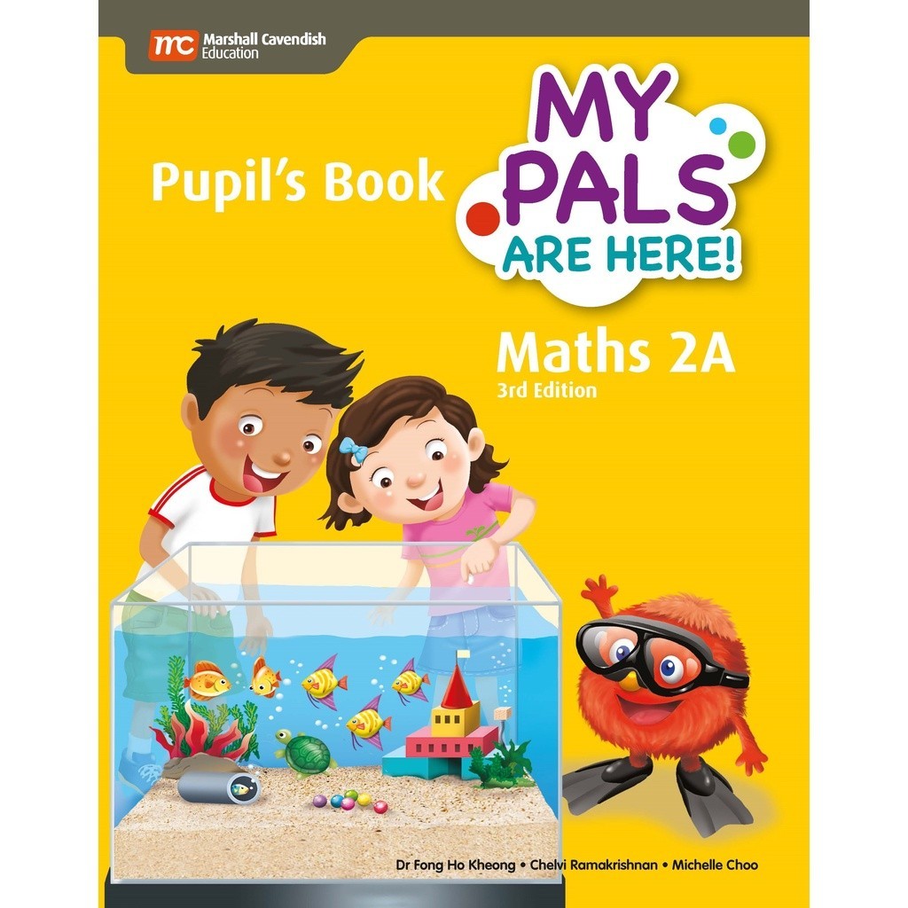 หนังสือ My Pals Are Here Maths รุ่นที่ 3 1A - 6B สําหรับนักเรียน