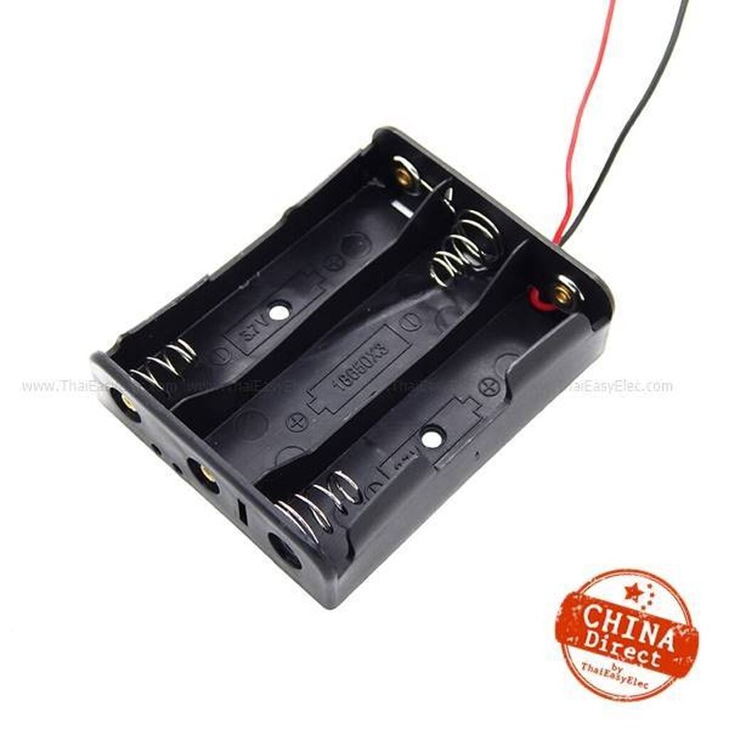Battery Case for 3pcs 18650 Battery