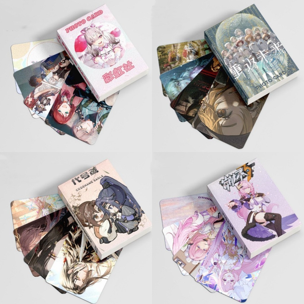 50pcs Hatsune Miku เลเซอร์โฮโลแกรม Photocards การ์ตูนภาพ Melody Haikyuu Kuromi Pochacco ภาพน่ารัก Lomo การ์ด HOLOGRAPHIC โปสการ์ด SX - รูปที่ 5