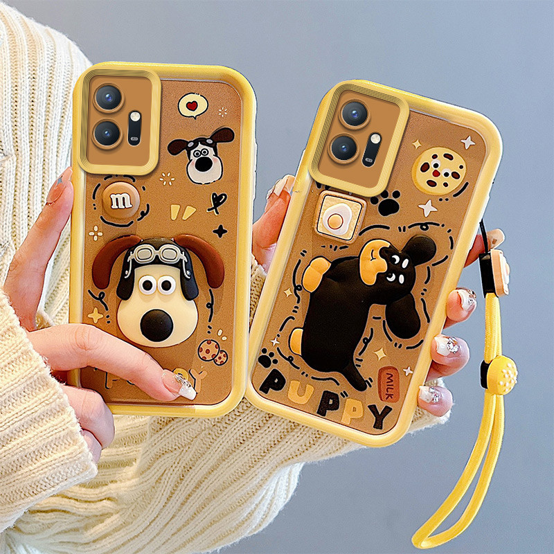 เคส vivo y30 5g เคส vivo t1 5g เคสโทรศัพท์มือถือ ลายตาสวรรค์ 3D พร้อมตุ๊กตา สําหรับ y55 5g y75 5g t1