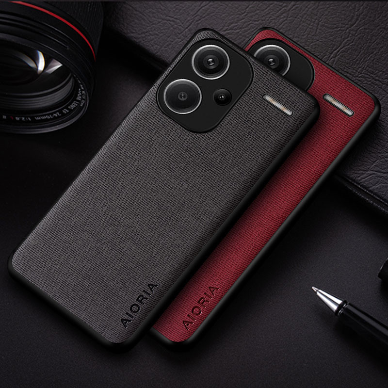 เคสโทรศัพท์มือถือหนัง น้ําหนักเบา ทนทาน สําหรับ Xiaomi Redmi Note 13 Pro Plus 4G 5G